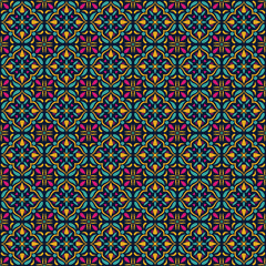 luxury talavera vector seamless pattern. Ornament, Traditional, Ethnic, Arabic, Turkish, Indian motifs.