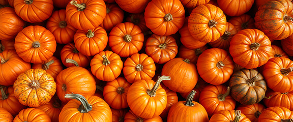 Vibrant Pumpkin Background with Rich Colours