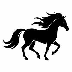 horse-in-full-gallop-vector-illustration-of-majestic-beauty-in-a-sunset-background
