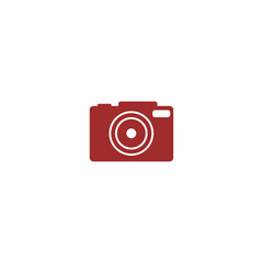 Photo Camera icon isolated on transparent background