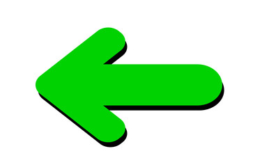 Green Arrow signs direction