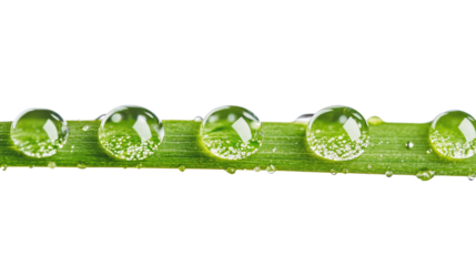 wet grass on a transparent background