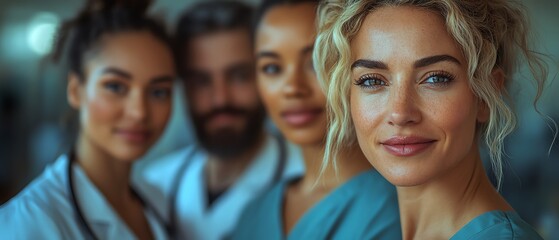 Obraz premium Care for all Bring it to life with depictions of LGBTQ couples consulting with doctors or nurses in a healthcare setting