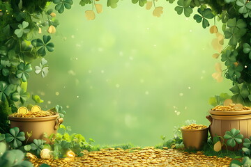 St. Patrick's Day Style Wallpaper Design