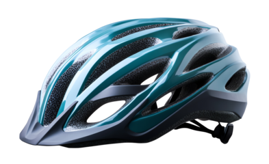 Cycling helmet isolated