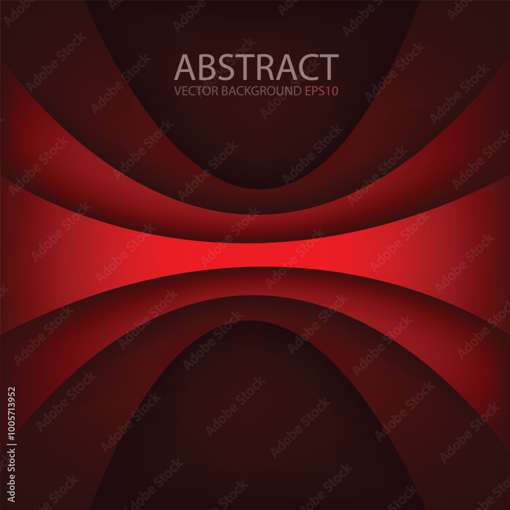 Poster graphic vector curve line overlap background for text and message design