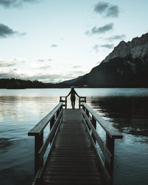 pier on the lake