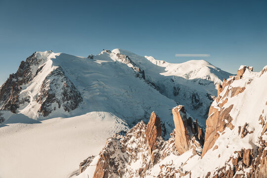 Aiguille du Midi Alps Mountains