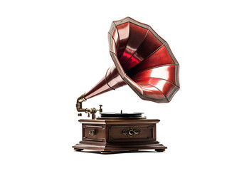 a close up of a gramophone