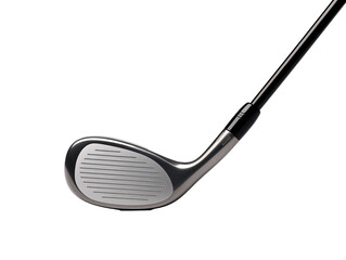 a close-up of a golf club