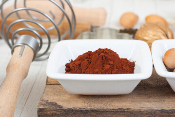 Dessert ingredients