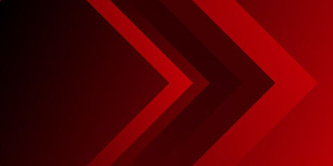 Abstract dark red geometric background with Dynamic  shape horizontal arrows. Modern graphic design element future style concept, vector illustration For Wallpaper, Banner, brochure ,Background. 