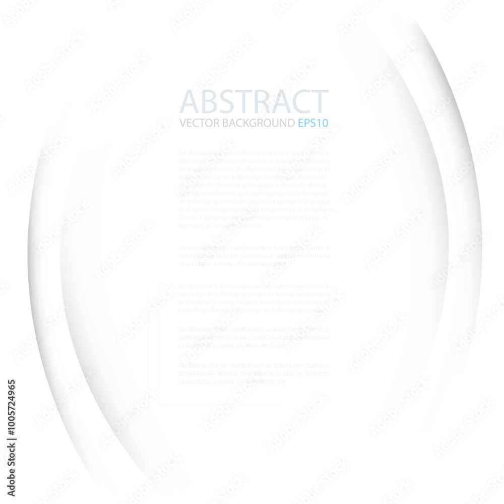 Poster graphic vector curve line overlap background for text and message design