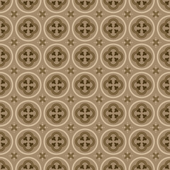 quatrefoil seamless pattern. talavera motif pattern vector