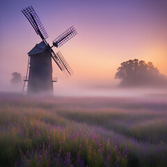 Illustrations of fog in nature