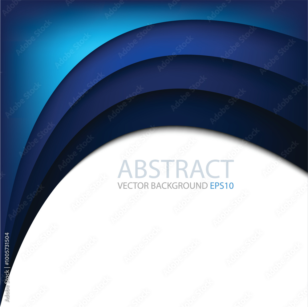 Poster graphic vector curve line overlap background for text and message design