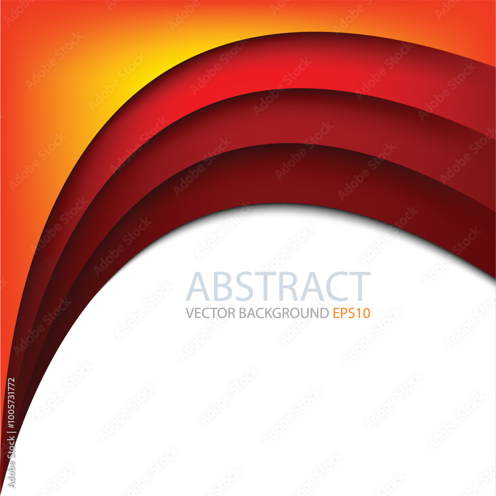 Poster graphic vector curve line overlap background for text and message design