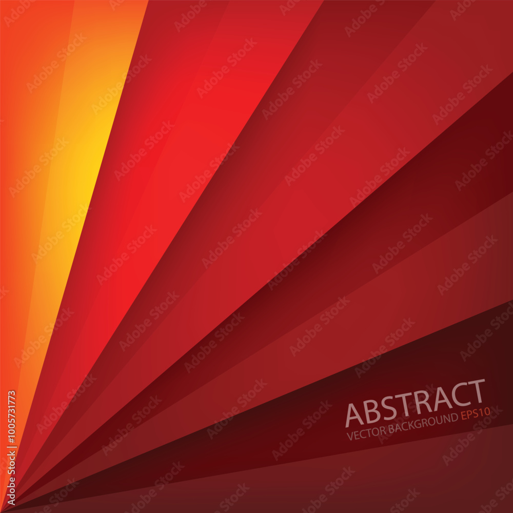 Poster graphic geometric triangle overlap vector layer background for text and message design