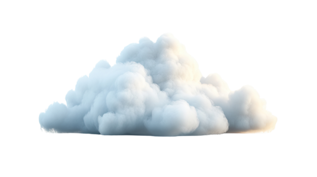 cloud on transparent background
