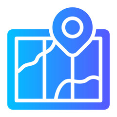 route gradient icon