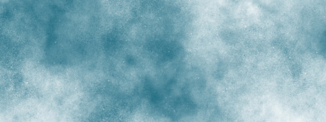 Messy ocean background. Clouds in the sky. Blue sky and clouds. light colorful landing page flat background vector design. smoke fog or cloud in center with light border grunge design.