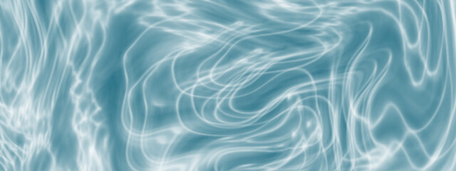 Obraz premium Abstract Blue Fabric Texture. Painting with a blue and white color scheme. Energetic Pale White and Light Blue Finance Innovation Concept. Turquoise with subtle white waves, empty gentle background