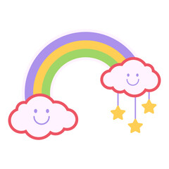 Cute Rainbow Clipart