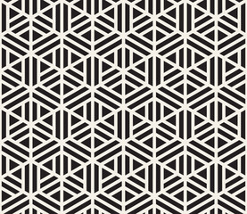 Vector seamless pattern. Modern stylish abstract texture. Repeating geometric tiles