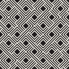 Vector seamless lines mosaic pattern. Modern stylish abstract texture. Repeating geometric tiles