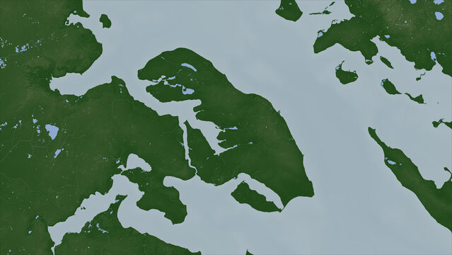Alsen Island. Denmark. Physical