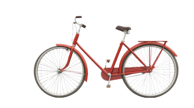 bicycle on transparent background - Powered by Adobe