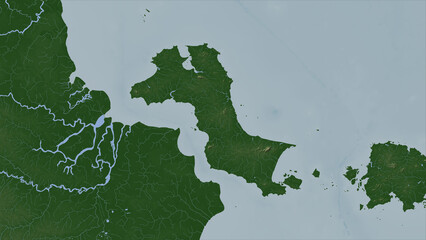 Pulau Bangka. Indonesia. Physical © zelwanka