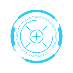 Obraz premium Geometric Shape Technology