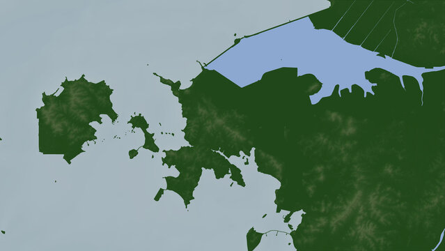 Daebudo Island. South Korea. Physical