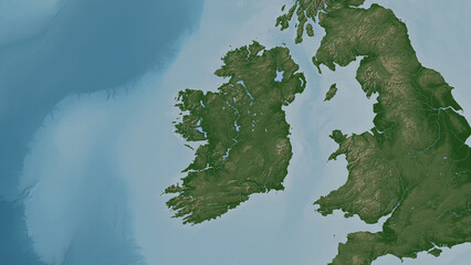 Ireland Island. Ireland, United Kingdom. Physical © zelwanka