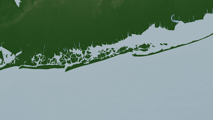 Jones Beach Island. United States. Physical © zelwanka
