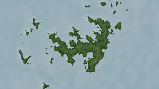 Linapacan Island. Philippines. Physical
