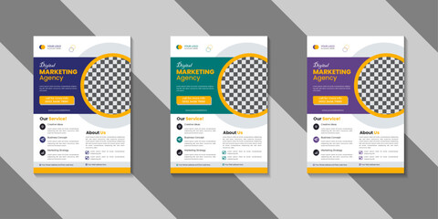 Modern Marketing: Trendsetting Flyer Designs to Elevate Your Brand, business corporate template