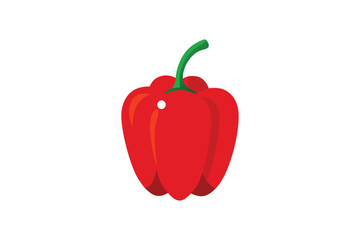  Cute Capsicum vector art illustration