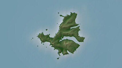 Motu Ihupuku Island. New Zealand. Physical © zelwanka