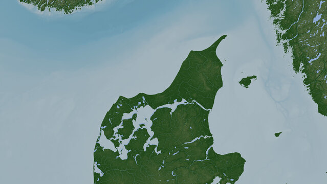 North Jutlandic Island. Denmark. Physical