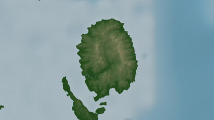 Ovalau Island. Fiji. Physical © zelwanka