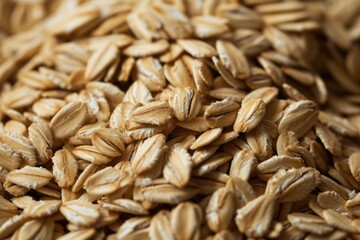 Oat Background with Grains and Seeds. A Grains and Seeds Background for Oatmeal Concept Art