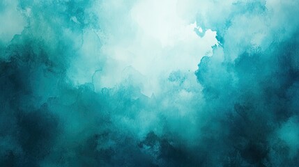 Obraz premium Abstract watercolor background in blue. This photo can be used as a texture for your graphic design projects.