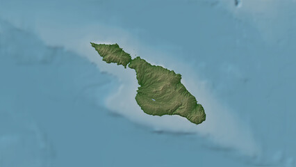 Santa Catalina Island. United States. Physical © zelwanka