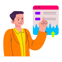 Business Making Illustration