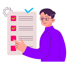 Business Making Illustration