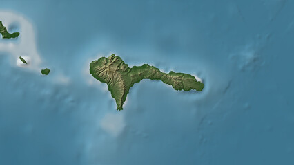 Sao Nicolau Island. Cape Verde. Physical © zelwanka