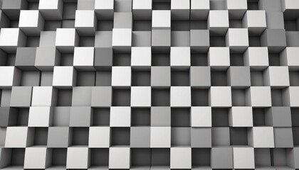 Fototapeta premium grayscale geometry pattern illustration background
