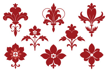 This exquisite collection of vintage Victorian flowers clip art captures the elegance of the past with intricate floral designs. Perfect for invitations, crafts, or vintage-themed projects.